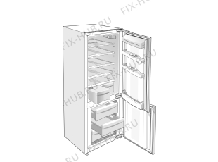 Холодильник Gorenje RKI5294W (173573, HZI2986) - Фото